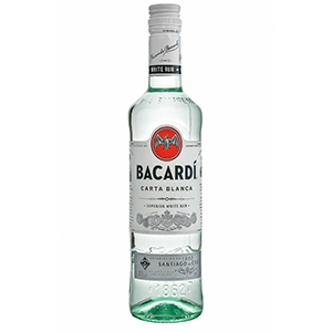 Ром Bacardi Carta Blanca 40% 1л